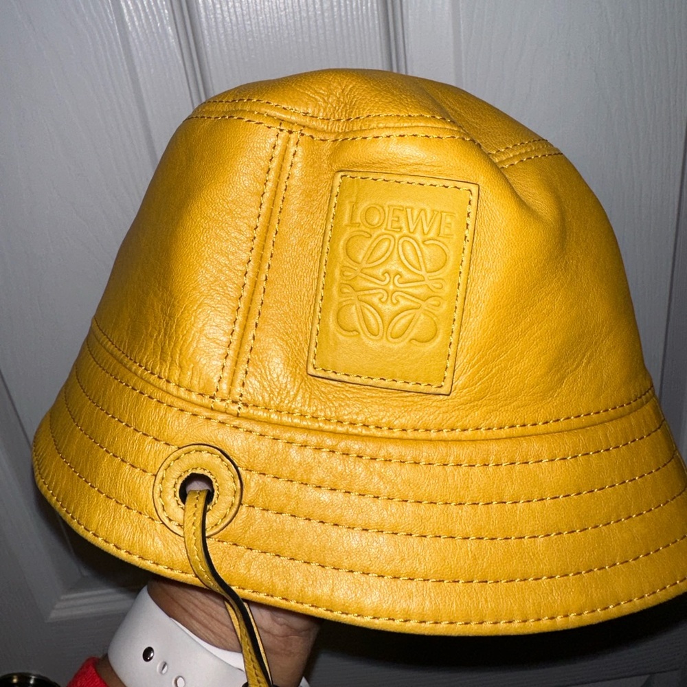 Loewe Napa Leather Bucket Hat
